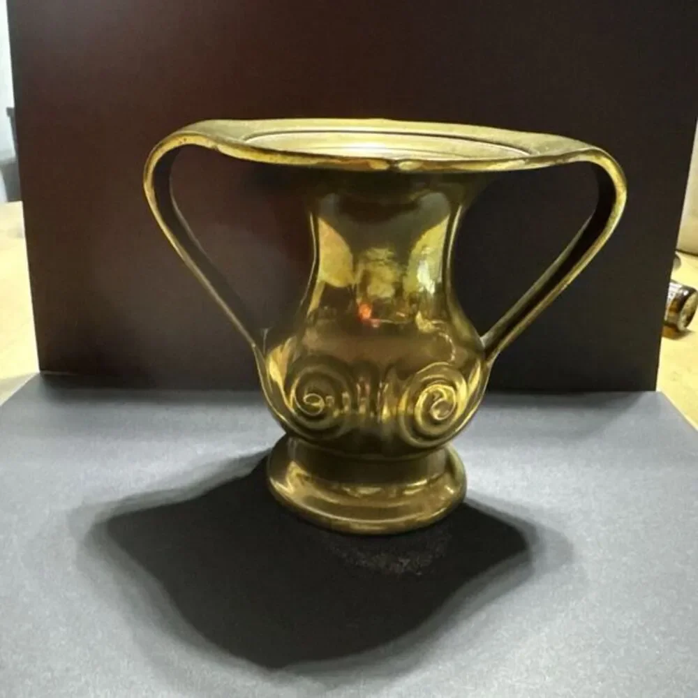 Japanese Edo‎ Period Bronze Mimikuchi Flying Handles 4.5